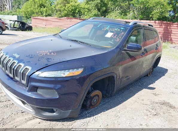 1C4PJMDS9GW202941 2016 JEEP CHEROKEE Blue Widok z przodu