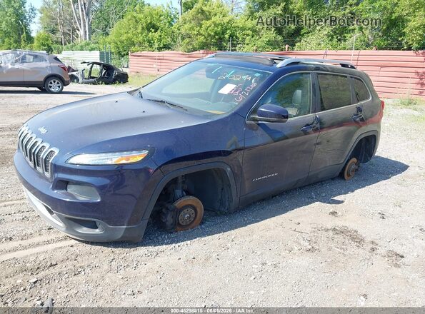 1C4PJMDS9GW202941 2016 JEEP CHEROKEE Blue Przód lewy