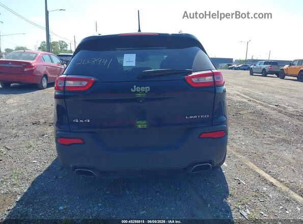 1C4PJMDS9GW202941 2016 JEEP CHEROKEE Blue 