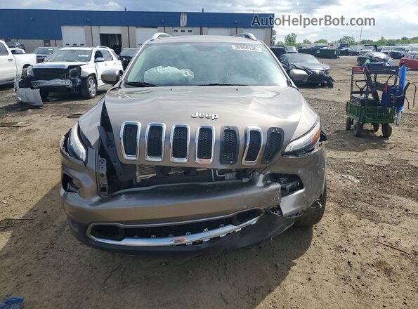 1C4PJMDS9GW256059 2016 JEEP CHEROKEE Gold Vista frontal