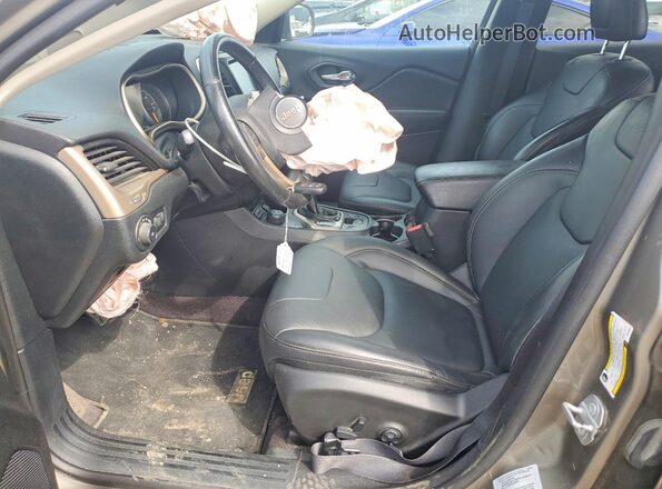 1C4PJMDS9GW256059 2016 JEEP CHEROKEE Gold Vista interior delantera