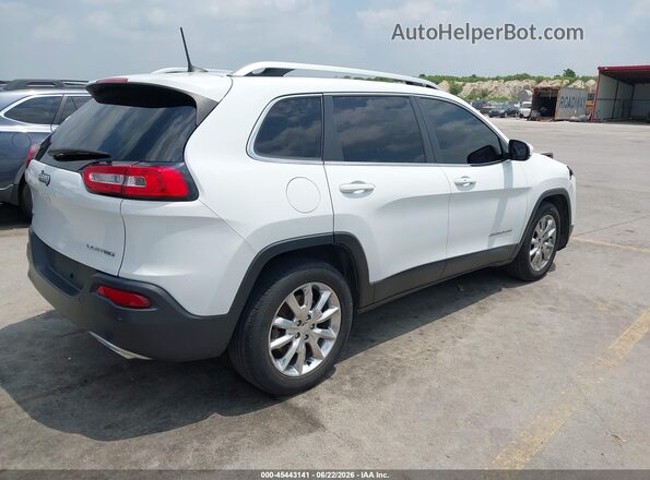 1C4PJMDS9GW345999 2016 JEEP CHEROKEE Белый Задняя правая четверть
