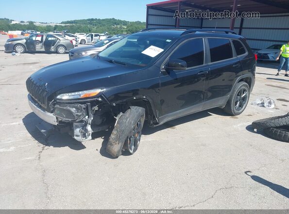 1C4PJMDS9HW587919 2017 JEEP CHEROKEE Black Front left