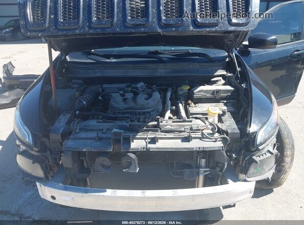 1C4PJMDS9HW587919 2017 JEEP CHEROKEE Black Rear view