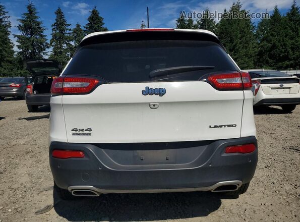1C4PJMDSXGW214192 2016 JEEP CHEROKEE Белый Вид сзади
