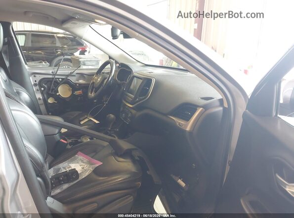 1C4PJMDSXGW254465 2016 JEEP CHEROKEE Silver Vista interior delantera