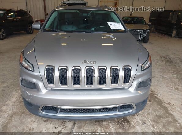 1C4PJMDSXGW254465 2016 JEEP CHEROKEE Silver Vista del cuadro de instrumentos