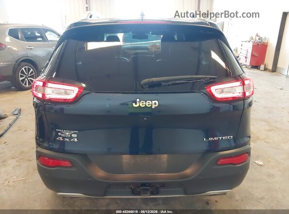 1C4PJMDX0JD517738 2018 JEEP CHEROKEE Blue 