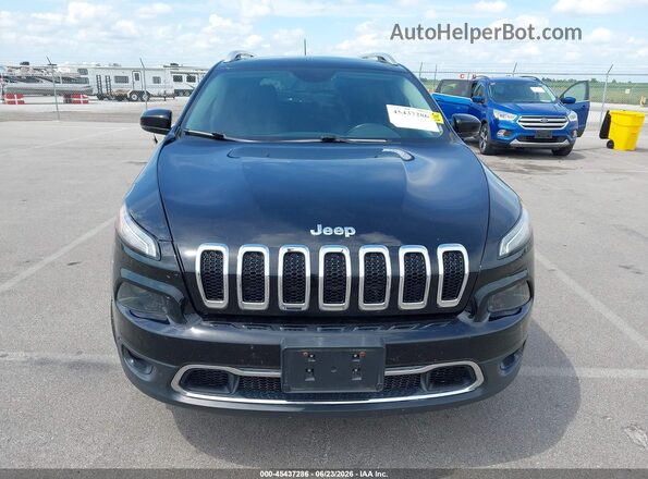 1C4PJMDX0JD599342 2018 JEEP CHEROKEE Black Սարքավորումների վահանակի տեսք