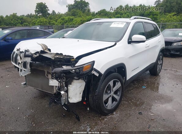 1C4PJMDX0KD163690 2019 JEEP CHEROKEE White Przód lewy