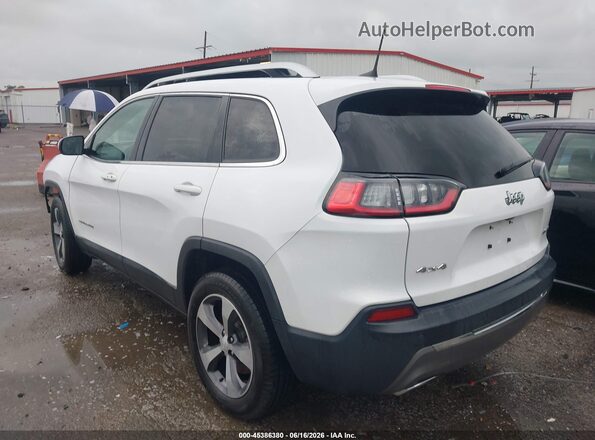 1C4PJMDX0KD163690 2019 JEEP CHEROKEE White Tył lewy