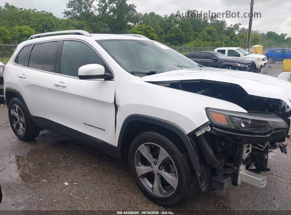 1C4PJMDX0KD163690 2019 JEEP CHEROKEE White Widok wnętrza z tyłu