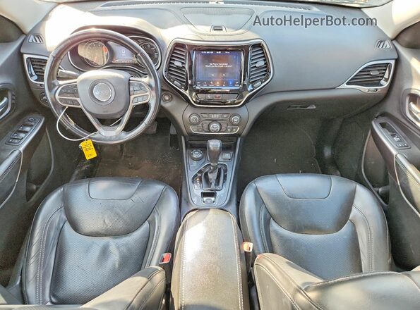 1C4PJMDX0KD282291 2019 JEEP CHEROKEE Черный Вид панели приборов