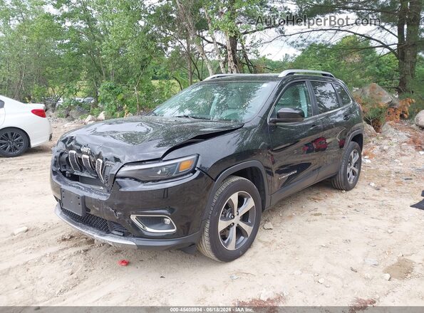 1C4PJMDX0KD368247 2019 JEEP CHEROKEE Black Przód lewy