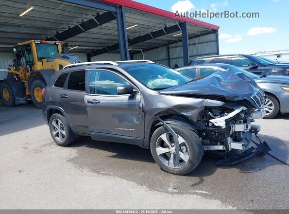 1C4PJMDX0LD516821 2020 JEEP CHEROKEE Gray 360 interior view