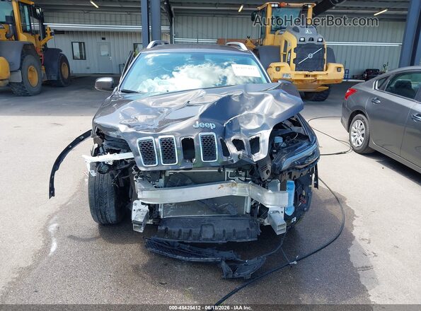 1C4PJMDX0LD516821 2020 JEEP CHEROKEE Gray Rear interior view