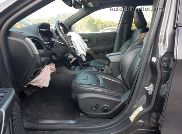 1C4PJMDX0LD617941 2020 JEEP CHEROKEE Gray Front interior view