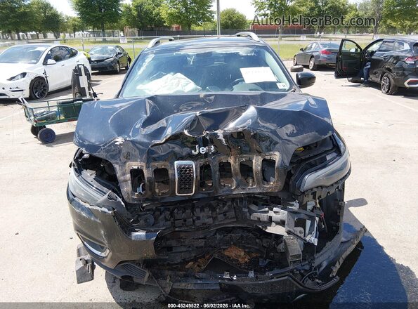 1C4PJMDX1KD336049 2019 JEEP CHEROKEE Black Դիմացի տեսք