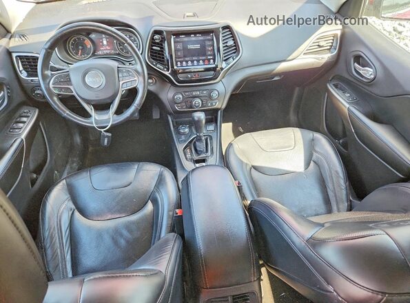 1C4PJMDX1KD440119 2019 JEEP CHEROKEE Burgundy Вид панелі приладів
