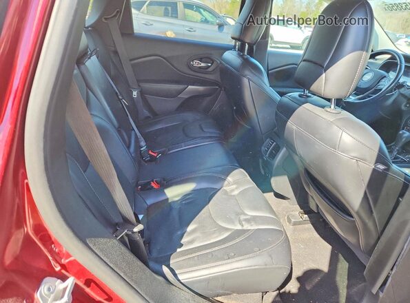 1C4PJMDX1KD440119 2019 JEEP CHEROKEE Burgundy Вид задньої частини салону