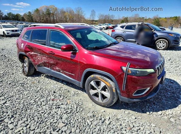 1C4PJMDX1KD440119 2019 JEEP CHEROKEE Burgundy Передня права чверть