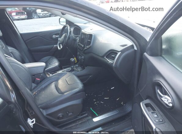 1C4PJMDX1MD193154 2021 JEEP CHEROKEE Black Front interior view