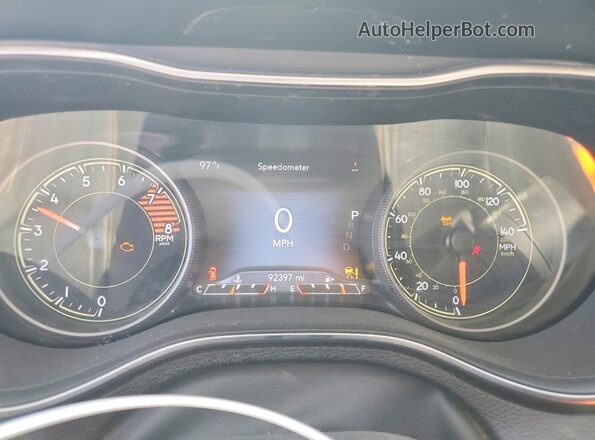 1C4PJMDX1MD215783 2021 JEEP CHEROKEE Gray Vista del cuadro de instrumentos