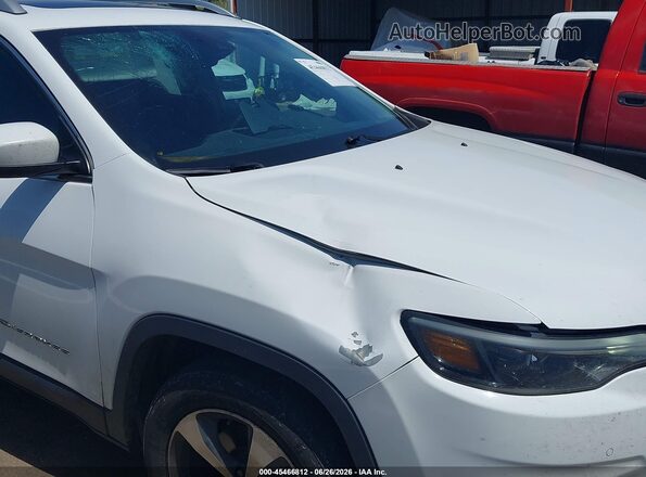 1C4PJMDX2KD107282 2019 JEEP CHEROKEE Белый Вид спереди