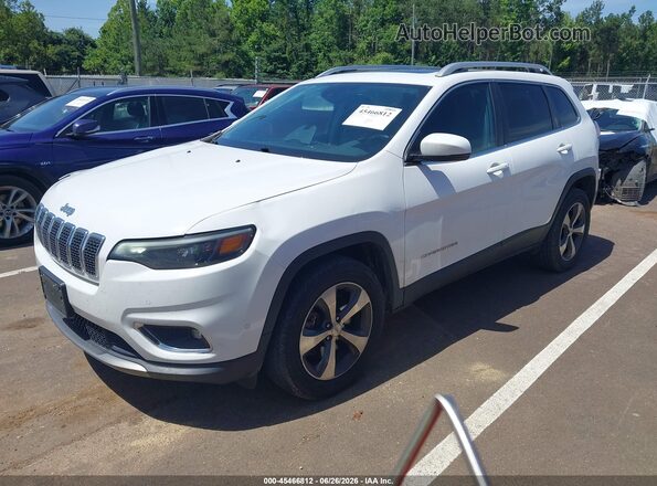 1C4PJMDX2KD107282 2019 JEEP CHEROKEE Белый Передняя левая четверть