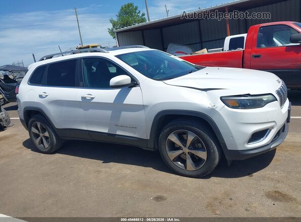 1C4PJMDX2KD107282 2019 JEEP CHEROKEE Белый Вид задней части салона