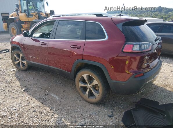 1C4PJMDX2KD157891 2019 JEEP CHEROKEE Red Հետևի ձախ