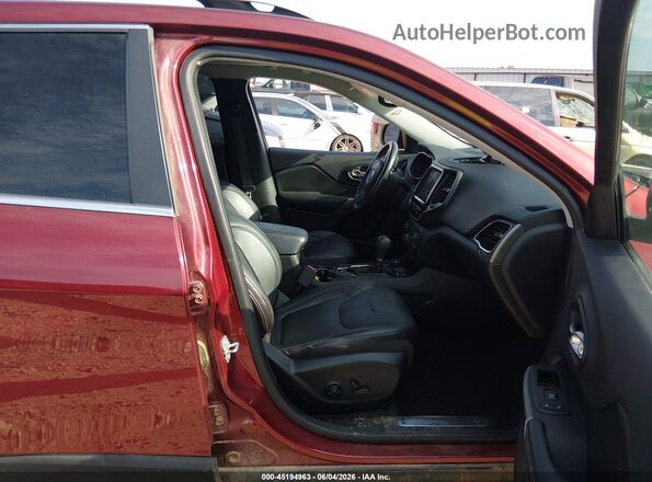 1C4PJMDX2KD157891 2019 JEEP CHEROKEE Red Սալոնի դիմացի տեսք