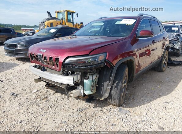 1C4PJMDX2KD157891 2019 JEEP CHEROKEE Red Դիմացի տեսք