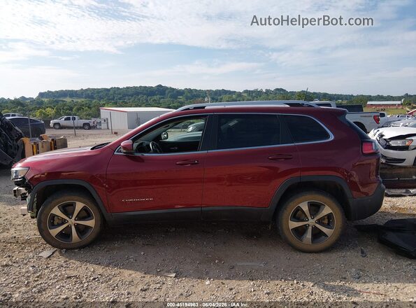 1C4PJMDX2KD157891 2019 JEEP CHEROKEE Red Սալոնի 360 աստիճան տեսք