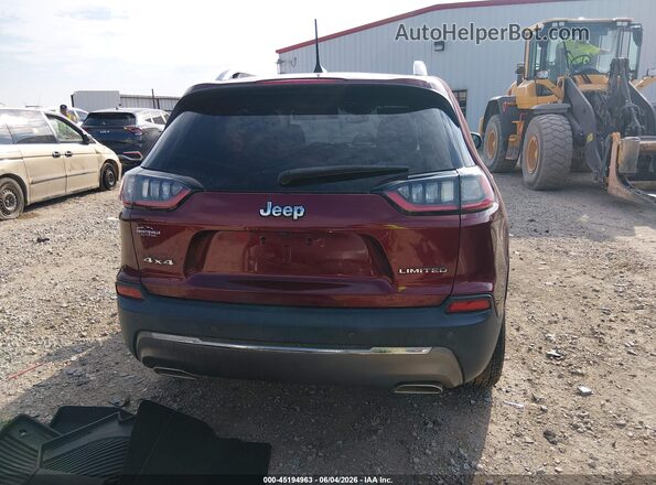 1C4PJMDX2KD157891 2019 JEEP CHEROKEE Red 