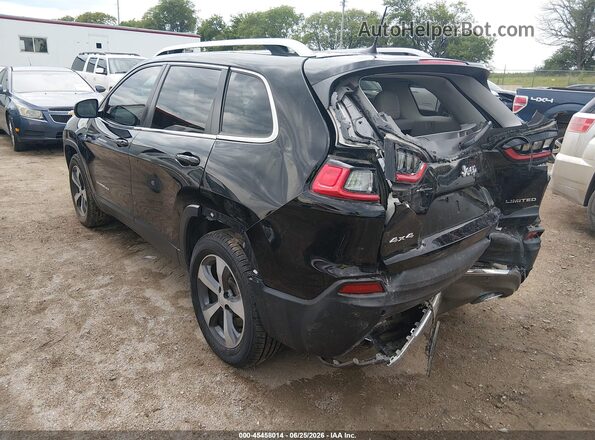 1C4PJMDX2KD336108 2019 JEEP CHEROKEE Black Задня ліва чверть