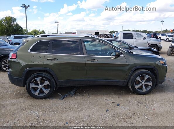 1C4PJMDX2KD442476 2019 JEEP CHEROKEE Зеленый Вид задней части салона