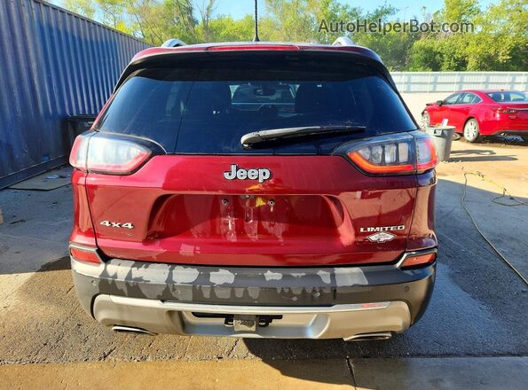 1C4PJMDX2KD476580 2019 JEEP CHEROKEE Red 