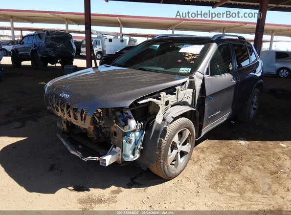 1C4PJMDX2LD587437 2020 JEEP CHEROKEE Gray Vista tres cuartos delantera izquierda