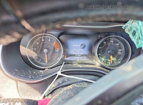 1C4PJMDX2LD616614 2020 JEEP CHEROKEE Black Vista del cuadro de instrumentos