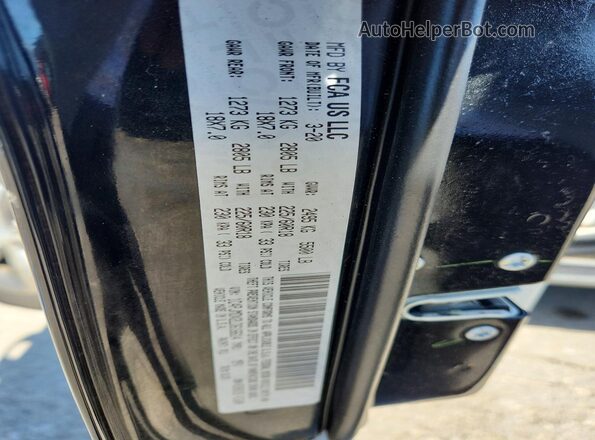 1C4PJMDX2LD616614 2020 JEEP CHEROKEE Black Vista de la etiqueta del VIN