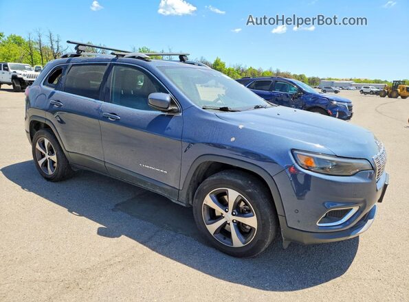 1C4PJMDX2MD133299 2021 JEEP CHEROKEE Blue Przód prawy