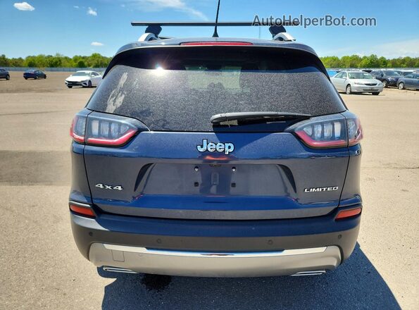 1C4PJMDX2MD133299 2021 JEEP CHEROKEE Blue Widok z tyłu