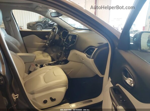 1C4PJMDX2MD165203 2021 JEEP CHEROKEE Gray Front interior view