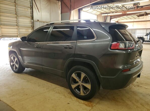 1C4PJMDX3KD256834 2019 JEEP CHEROKEE Gray Trasero izquierdo