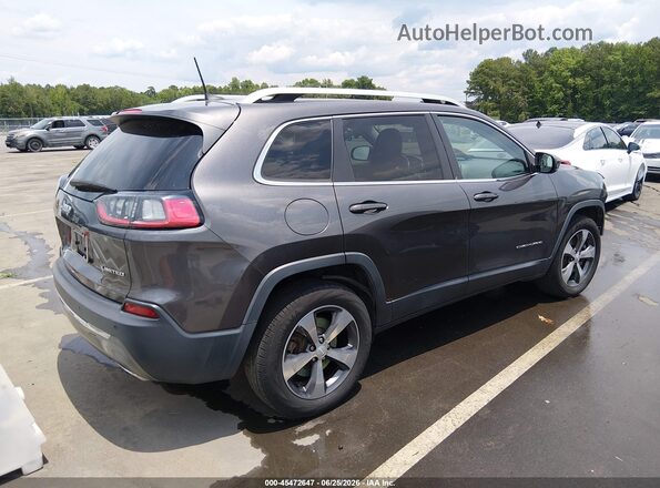 1C4PJMDX3KD259801 2019 JEEP CHEROKEE Серый Задняя правая четверть