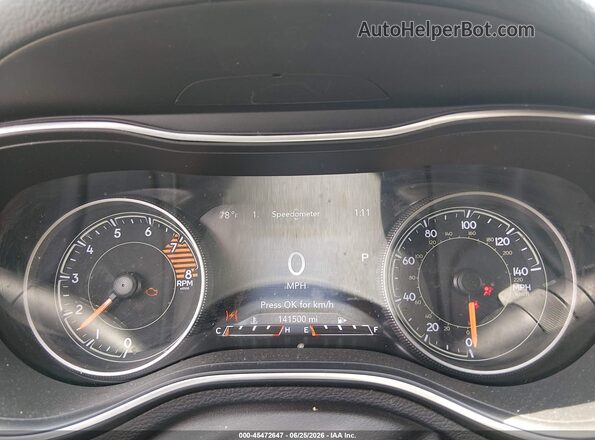 1C4PJMDX3KD259801 2019 JEEP CHEROKEE Серый Вид задних сидений