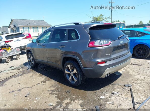 1C4PJMDX3KD282754 2019 JEEP CHEROKEE Gray Rear left