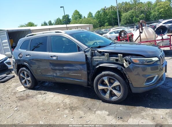 1C4PJMDX3KD282754 2019 JEEP CHEROKEE Gray 360 interior view