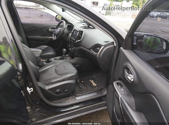 1C4PJMDX3LD580450 2020 JEEP CHEROKEE Black წინა სალონის ხედი